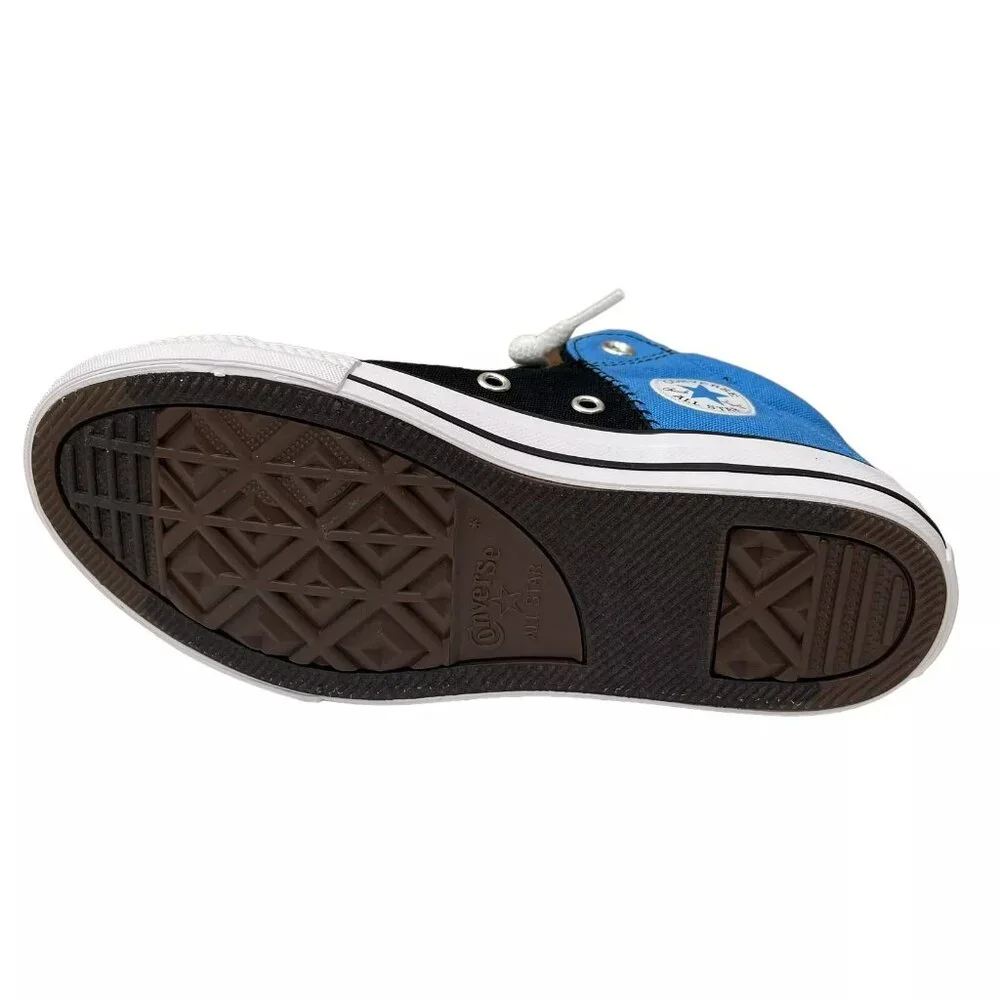 Converse Chuck Taylor All Star Youth Boy's Slip on Shoes Size 1 Royal Blue/Black